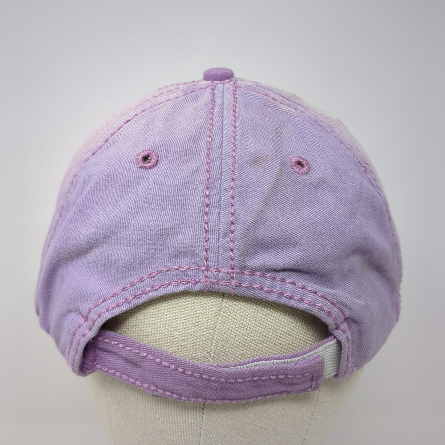 Team Realtree Strapback Hat Purple One Size Adjustable Embroidered 6 Panel