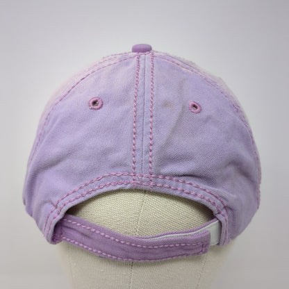 Team Realtree Strapback Hat Purple One Size Adjustable Embroidered 6 Panel