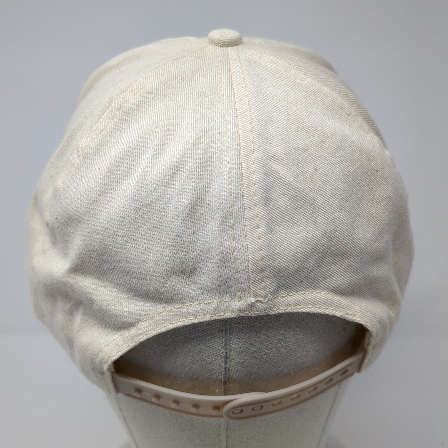 Alaska Snapback Hat Tan One Size Adjustable Patriotic Arctic Circle Cotton