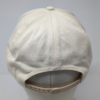 Alaska Snapback Hat Tan One Size Adjustable Patriotic Arctic Circle Cotton