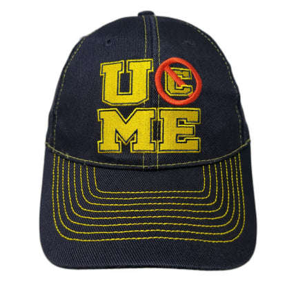 WWE Baseball Cap Blue One Size John Cena U Cant See Me 10 Years Strong Logo Hat