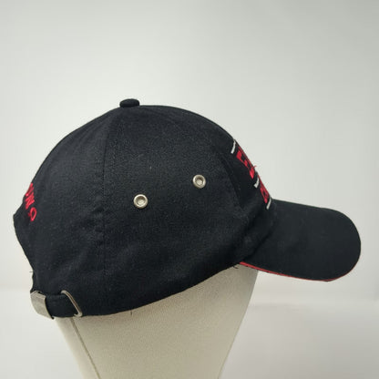 HeadShot Baseball Cap Black One Size Slideback Easton Cheerleader Red White Hat