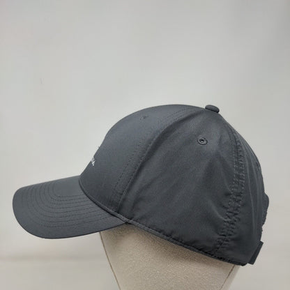 Bella Collina Strapback Hat Gray OSFM Nike Swoosh Legacy91 Dri-Fit