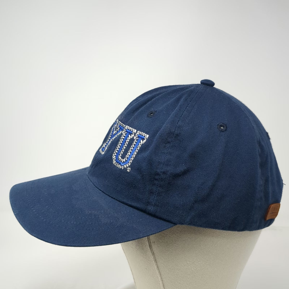 Gear For Sports BYU Cougars NCAA Cap Blue White One Size Adjustable Slideback