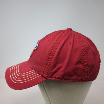47 Brand Philadelphia Phillies MLB Baseball Cap Red One Size Slideback Hat Logo