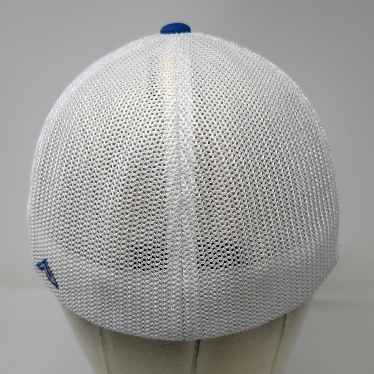 Pacific Headwear Baseball Cap Blue M Action Garage Door Mesh Back Flexfit Hat