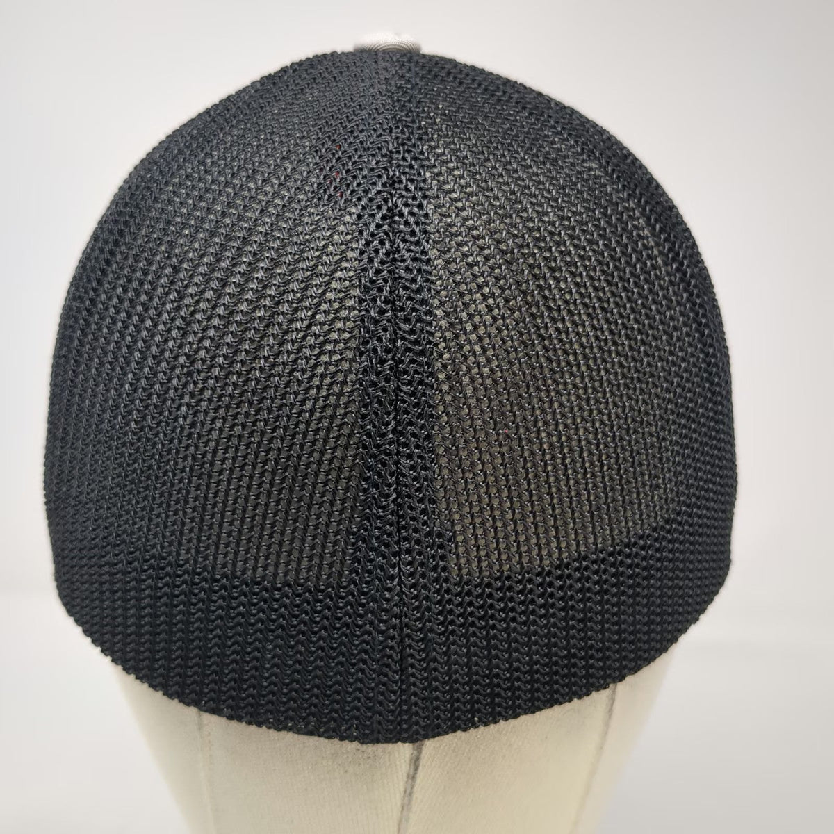 Port Authority Acura Baseball Cap Gray M Mesh Back Flexfit Black Silver Hat