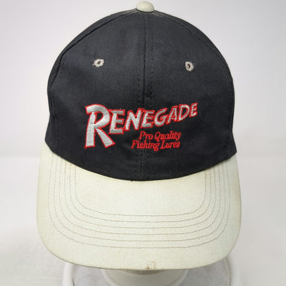 Outdoor Cap Snapback Black One Size Renegade Pro Quality Fishing Lures Logo Hat