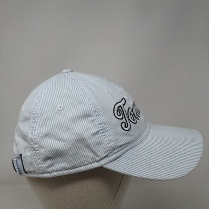 Tommy Hilfiger Slideback Hat Multicolor One Size Embroidered Striped 6 Panel