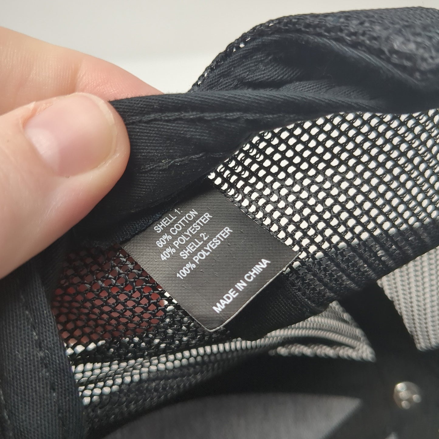 Delta Demo Group Snapback Trucker Hat Black One Size Mesh Back Adjustable