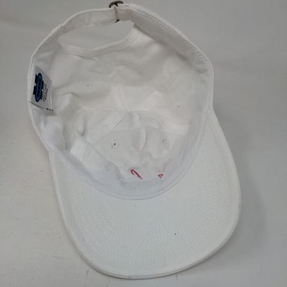 Engaged With Days Slideback Hat White One Size Embroidered Big X