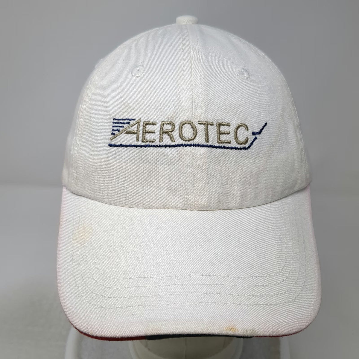Port Authority Baseball Cap White One Size Aerotec Experimental Flight Test Hat