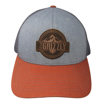 Team Grizzly Trucker Hat Multicolor One Size Adjustable Mesh Back Richardson