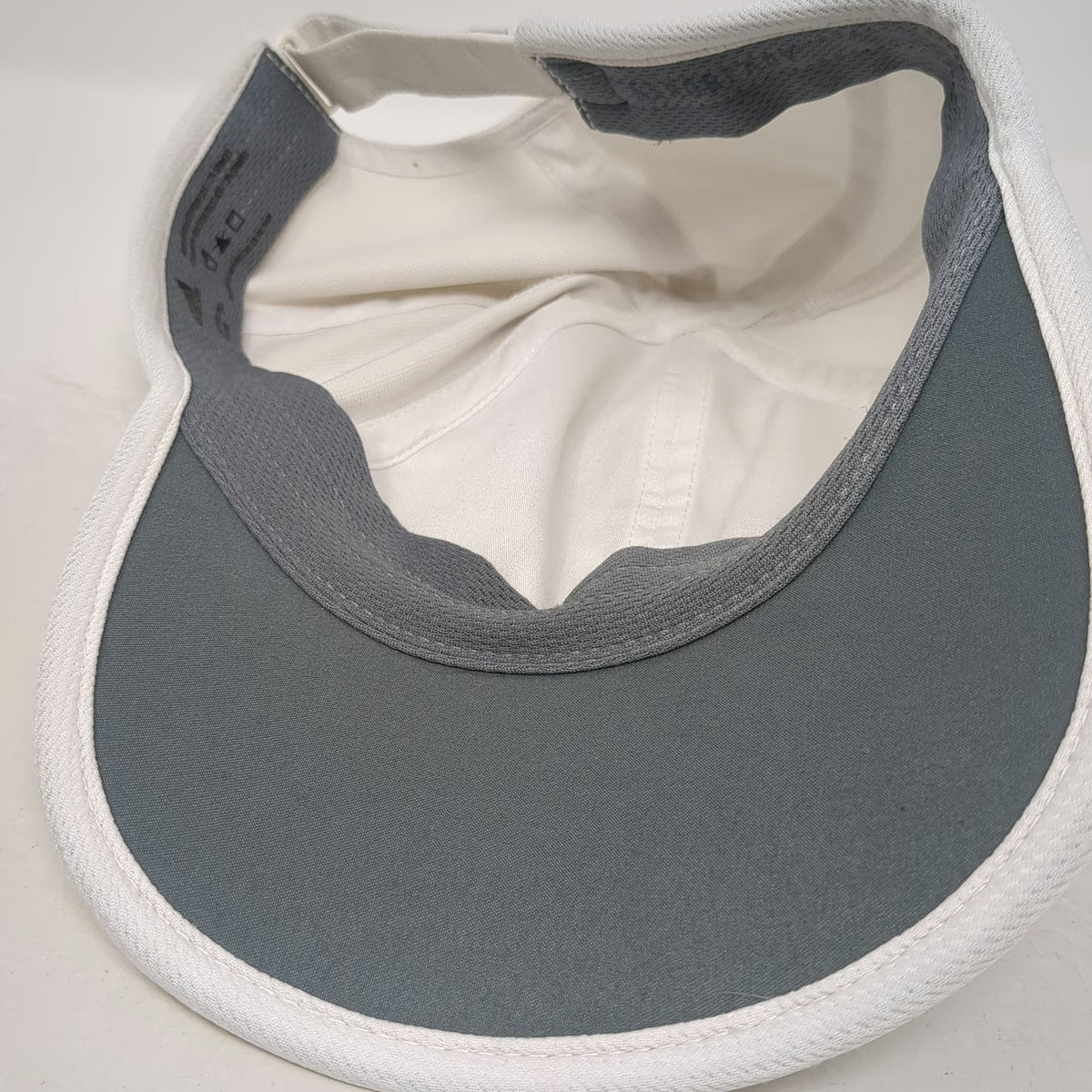 Adidas Baseball Cap White One Size Strapback Aeroready Mesh Adjustable Hat