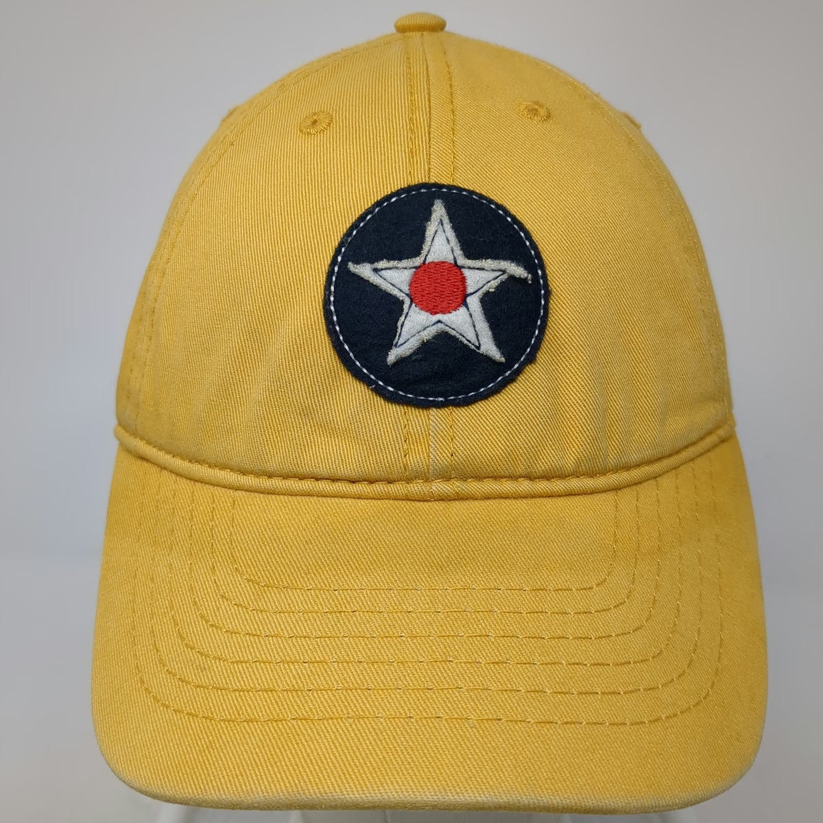 The National WWII Museum New Orleans Baseball Cap Yellow One Size Air Corps Hat