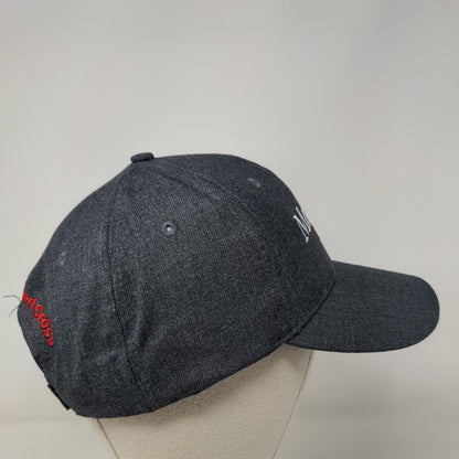 Members For Life Strapback Hat Gray One Size American Red Cross 6 Panel