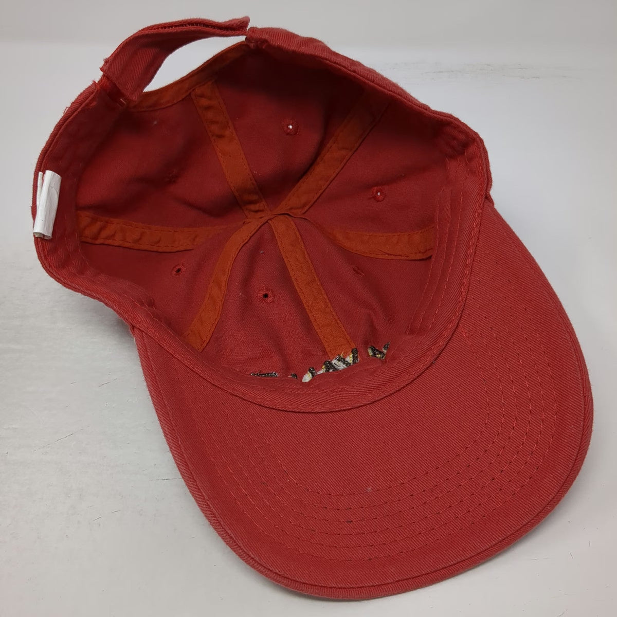 SNCO Napa Valley California Red Baseball Cap One Size Strapback Hat Embroidered