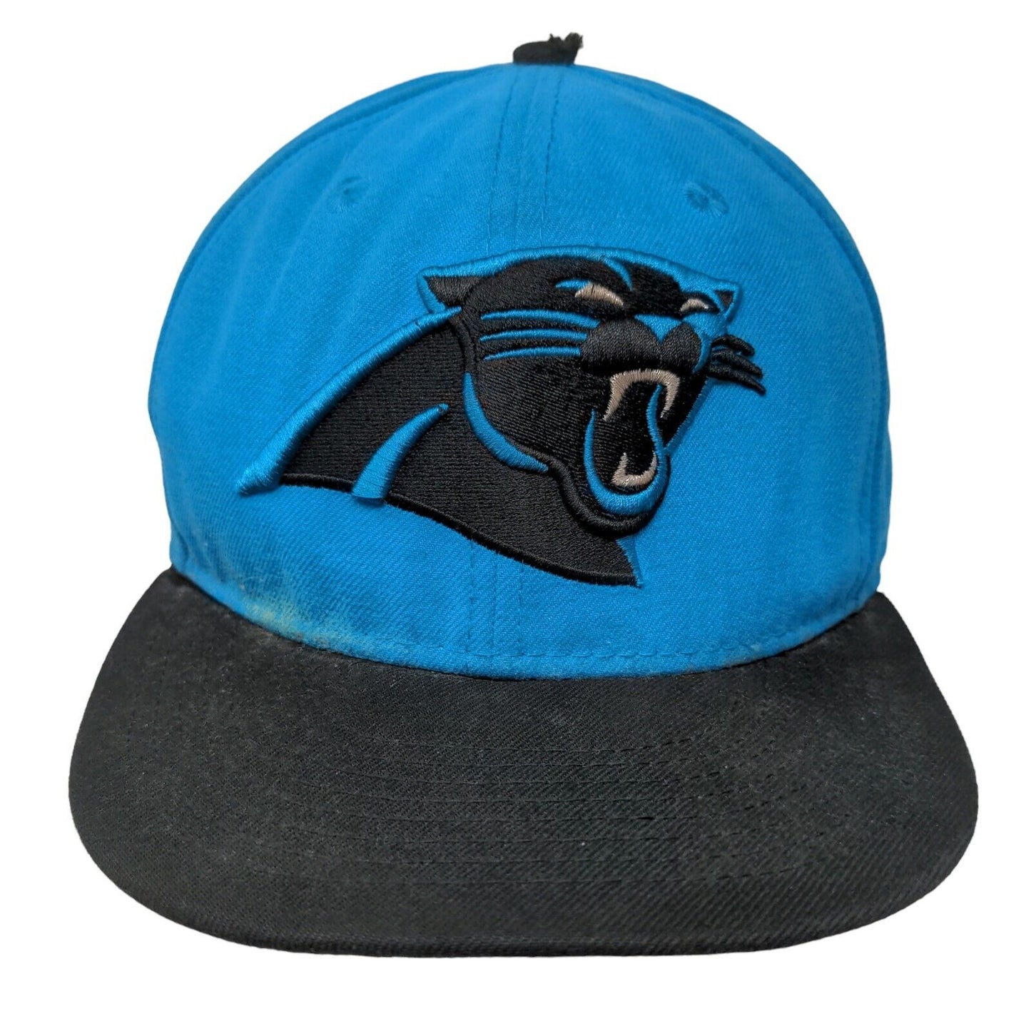Carolina Panthers Snapback Hat Blue Size M/L Embroidered Logo NFL New Era 9Fifty