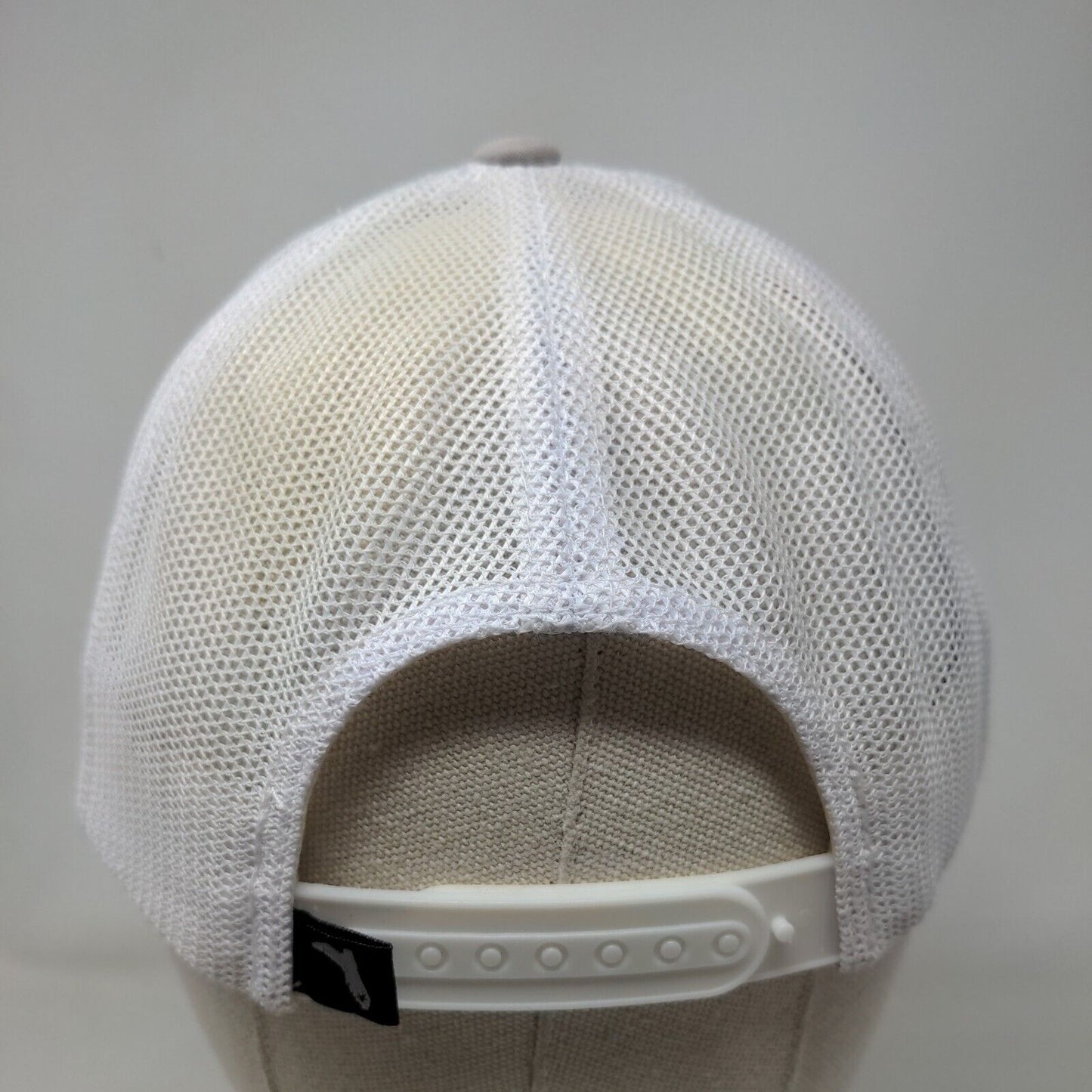 Great Seal Of The State Of Florida Snapback Mesh Back Trucker Hat Gray One Size