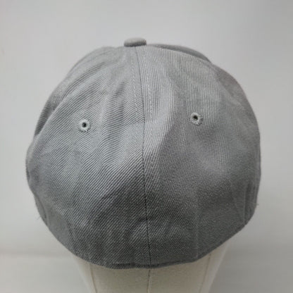 Hatco Fitted Hat Gray 7 1/2 Premium Original Flat 6 Panel Blank