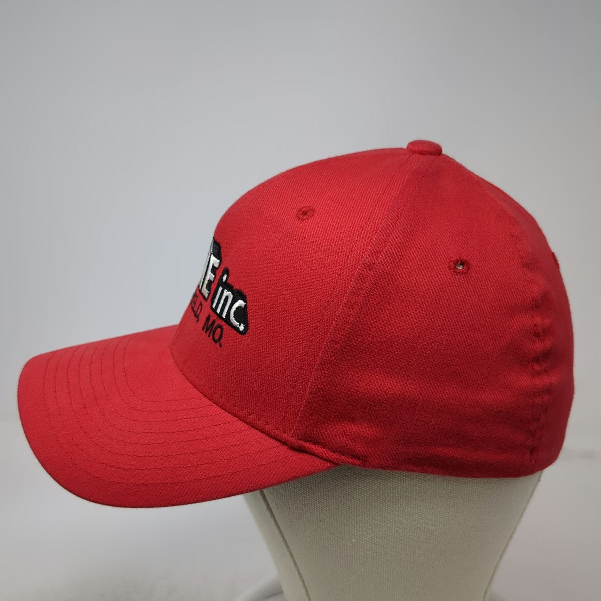 Flexfit Baseball Cap Red M Prime Inc Trucking Springfield Missouri Hat