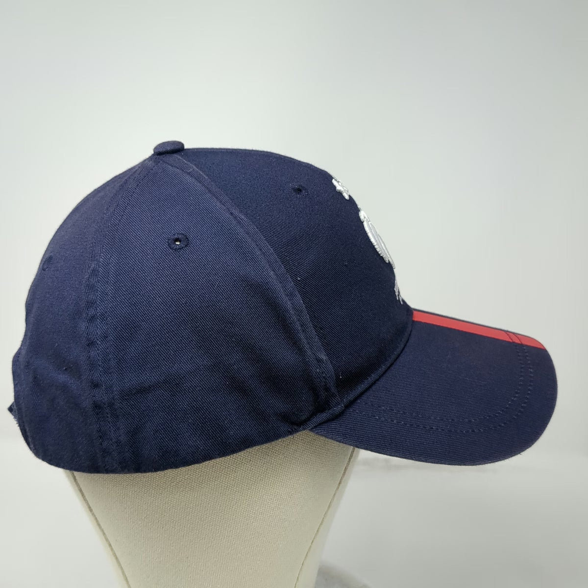 France National Team Soccer FFF Blue Cap One Size Rooster 2 Stars Strapback Hat