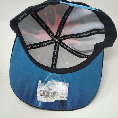 Headgear Classics Snapback Black Red One Size Jaws Movie Shark Blood Drip Hat
