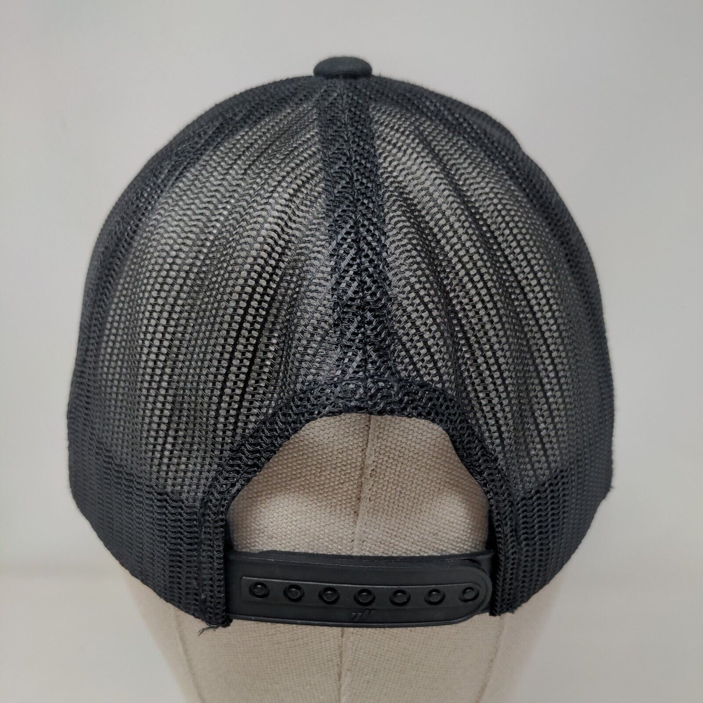 Nonas Urban Pizza Snapback Mesh Back Trucker Hat Black One Size Yupoong