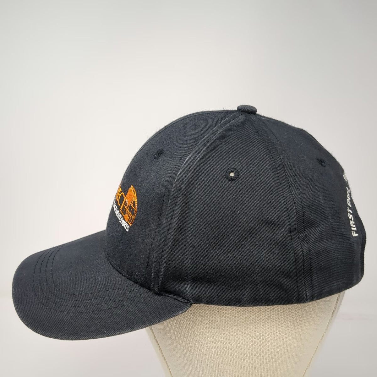 Import Direct Black Baseball Cap One Size OE Replacement Parts Slideback Hat