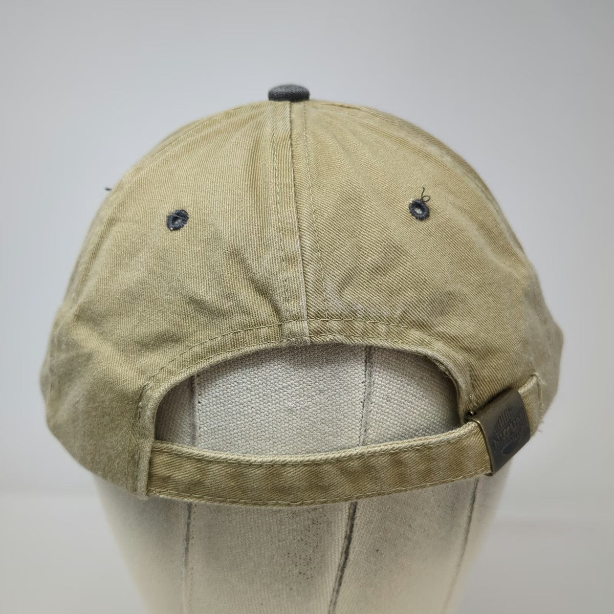 Nissun Baseball Cap Beige Gray One Size Idaho Tractor Schlofman Slideback Hat