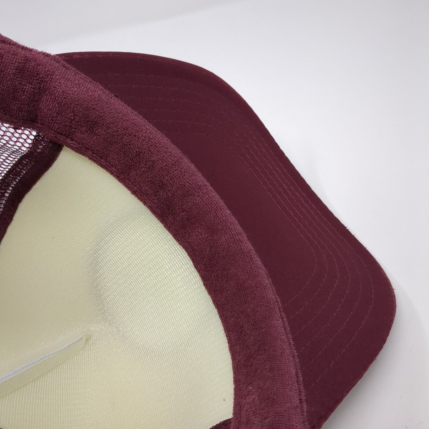 PY RO Streetwear Snapback Trucker Hat Red OS Adjustable Mesh Back Rope Otto