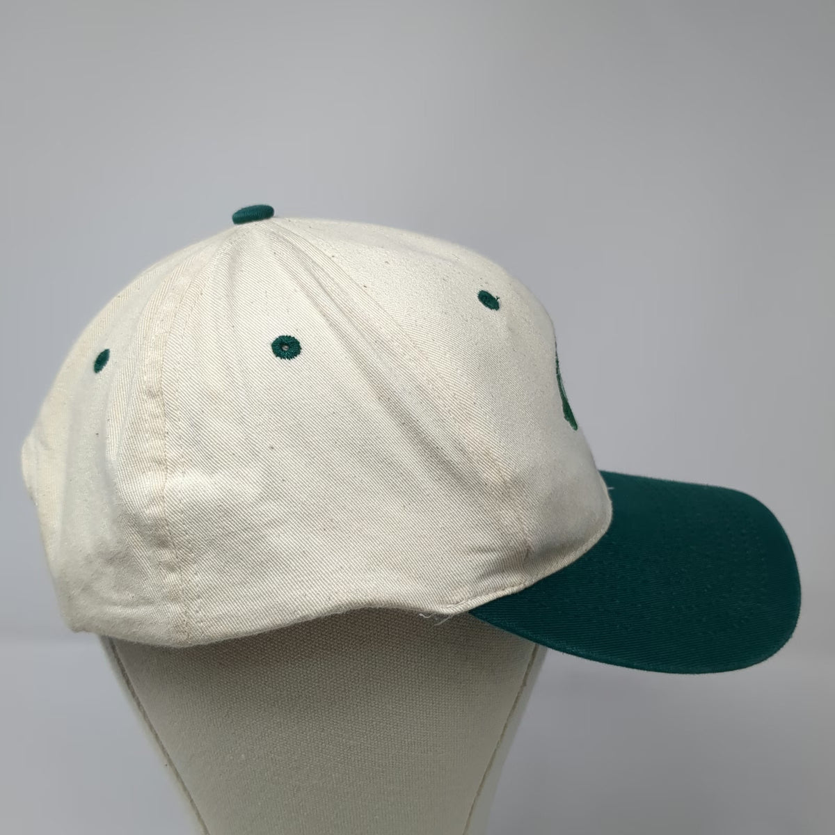 Heinz Logo Snapback White Green One Size Hat Pickle Badge Food Brand Structured