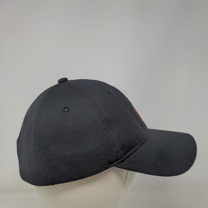 Chick-fil-A Slideback Hat Black One Size Adjustable Embroidered Oobe