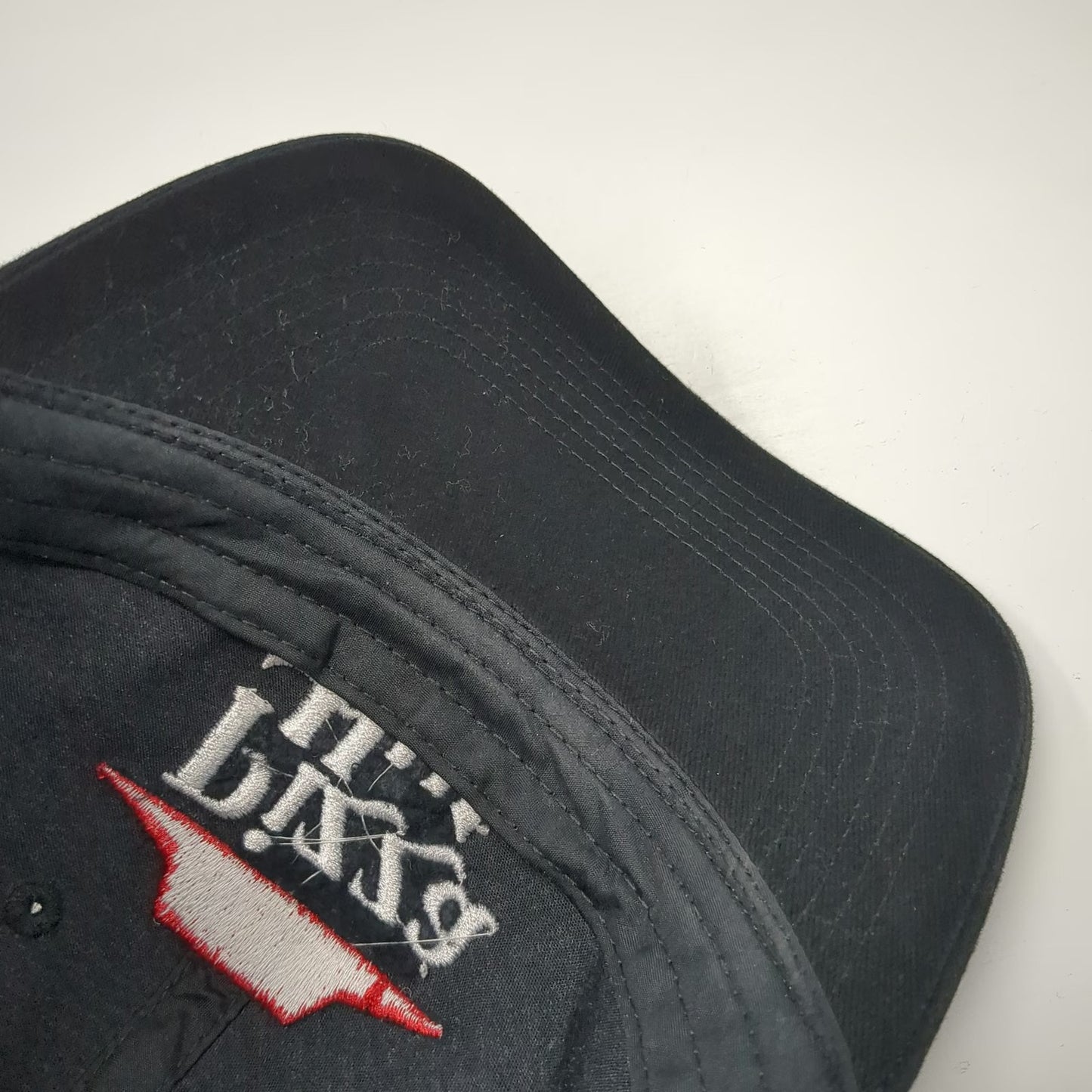 Pizza Hut Baseball Cap Black One Size Strapback Cotton Embroidered 6 Panel Hat