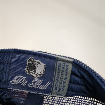 Cali Snapback Mesh Back Trucker Hat Multi One Size Tie Dye Pit Bull