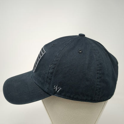 '47 NCAA Black Gray OSFM Cap American Flag OHT Adjustable Licensed Slideback Hat