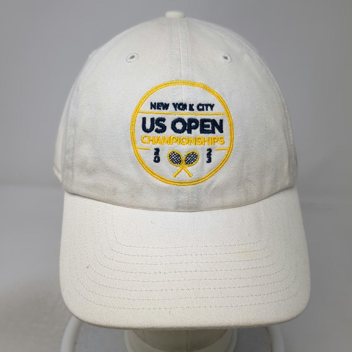 '47 US Open 2013 New York Tennis White One Size Baseball Cap Hat Private Client