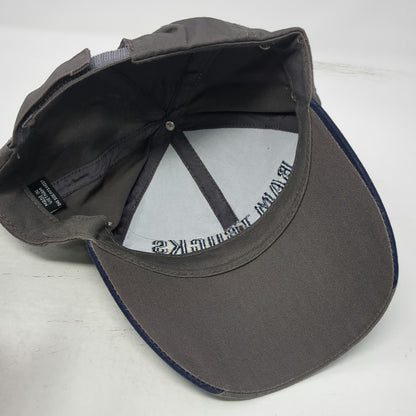 Ram Trucks Blue Gray Mesh Front Baseball Cap Hat One Size Strapback Dodge Mopar