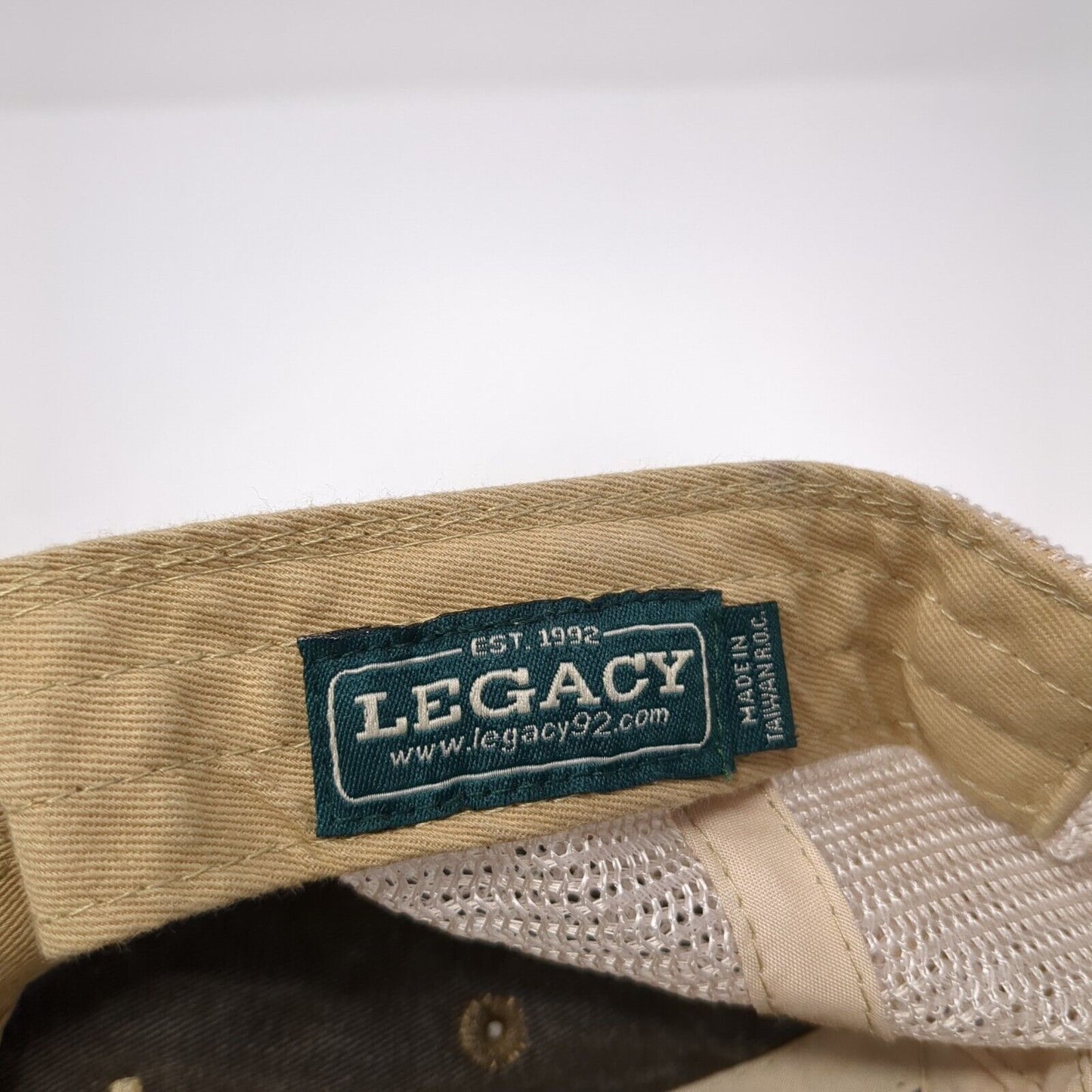 Merge Snapback Trucker Hat Gray OS Adjustable Embroidered Mesh Back Legacy