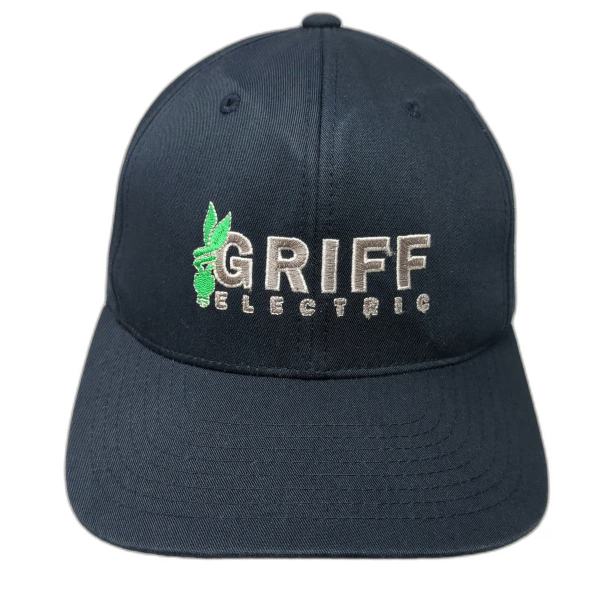 Pacific Headwear Baseball Cap Blue One Size Griff Electric Green Under Visor Hat