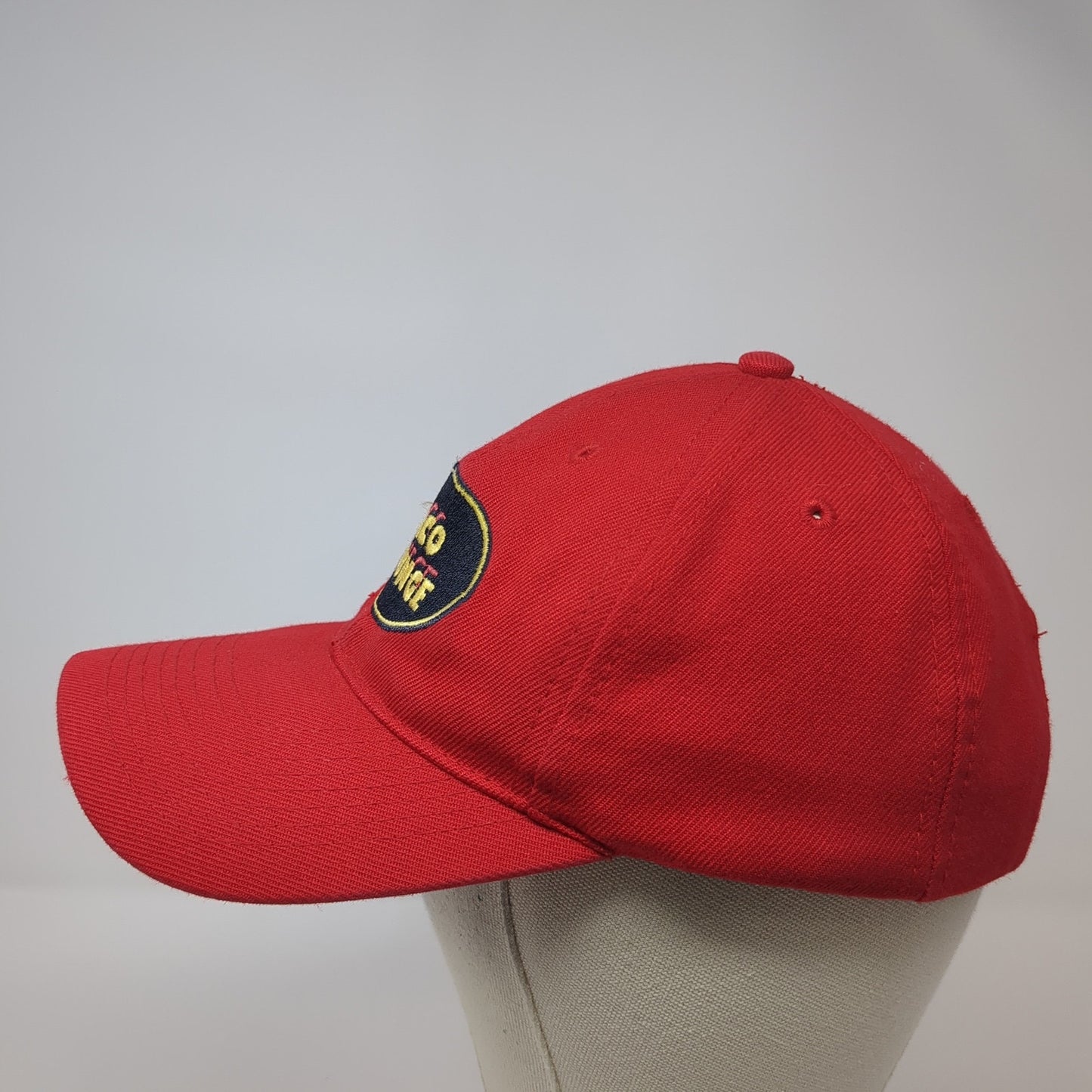 Joe's Taco Lounge Snapback Hat Red One Size Adjustable Embroidered Otto