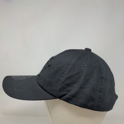 Tian Tian Men's Slideback Hat Black Embroidered NY New York Logo Cotton Blend