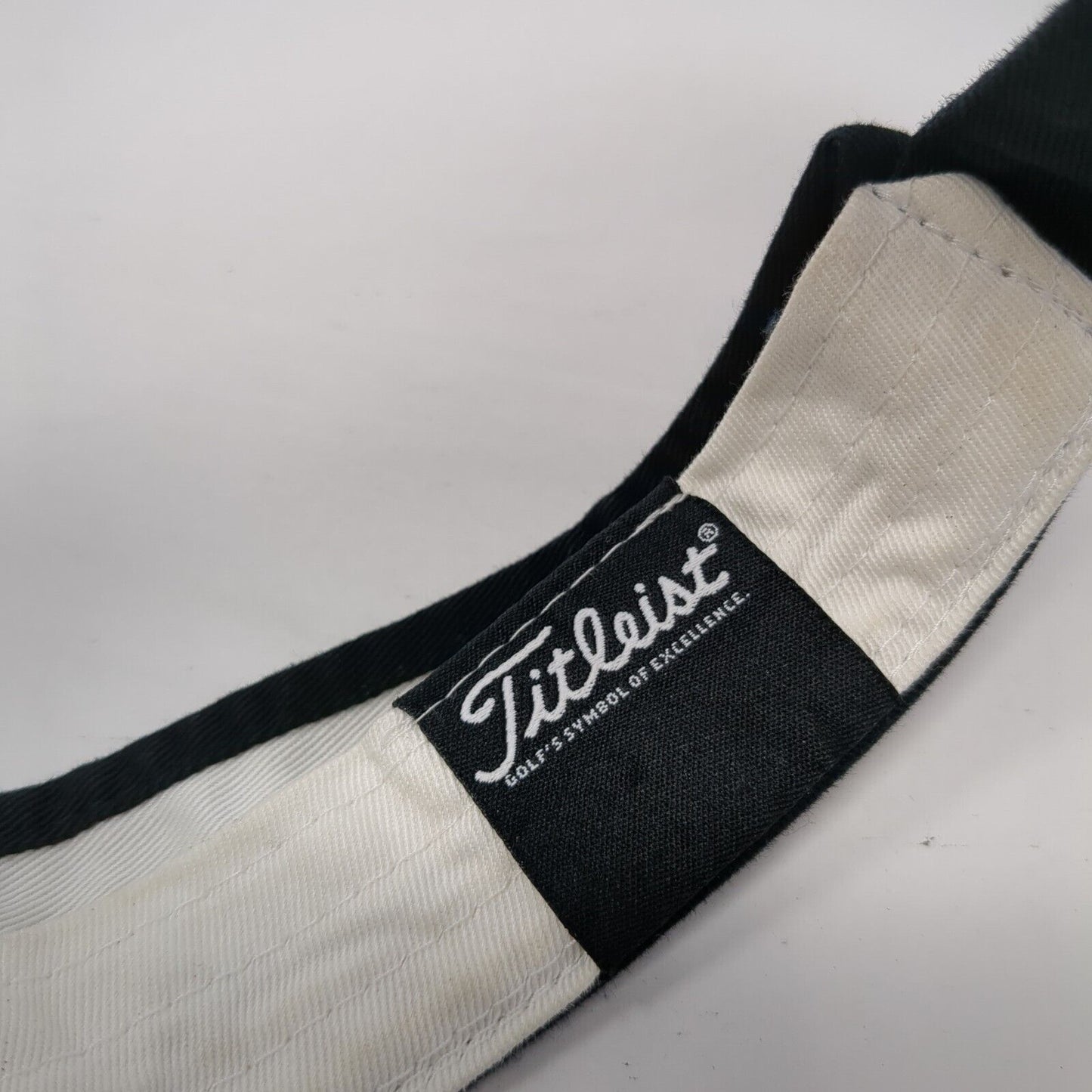 Titleist FJ PRO V1 Golf Sun Visor Black One Size Adjustable Embroidered