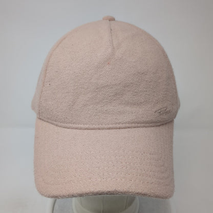 Prana Snapback Hat Pink One Size Adjustable Lightweight 6 Panel Blank