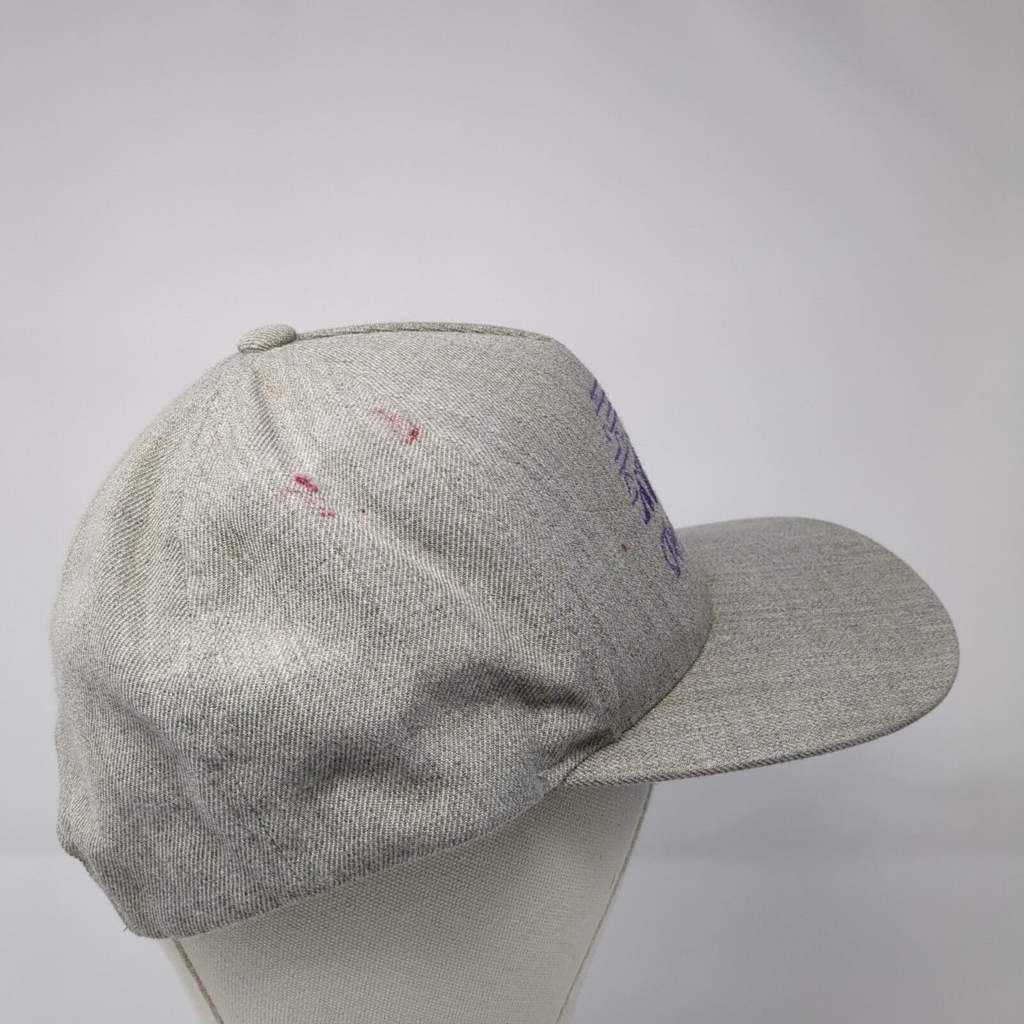 Fitzgerald's Bicycles Snapback Hat Gray One Size Embroidered Yupoong