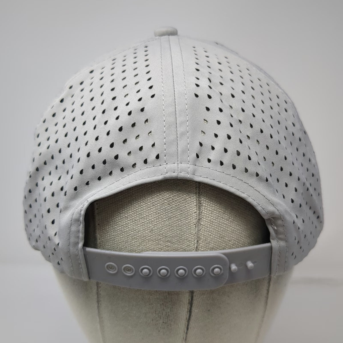 Billest Trucker Hat Gray One Size Rope Snapback Laser Cut Idaho Farms Vets Golf