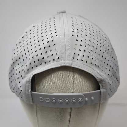 Billest Trucker Hat Gray One Size Rope Snapback Laser Cut Idaho Farms Vets Golf