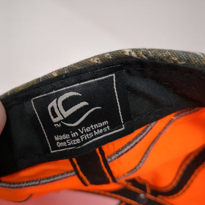 EV Downhole Video Strapback Hat Orange One Size Realtree Outdoor Cap