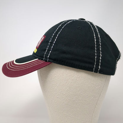 Caribbean Side Baseball Cap Black Red One Size Cancun Mexico 1970 Graphic Hat