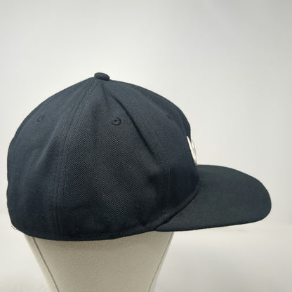 Nike Snapback Black One Size Pro Embroidered Swoosh Green Underbrim 6 Panel Hat